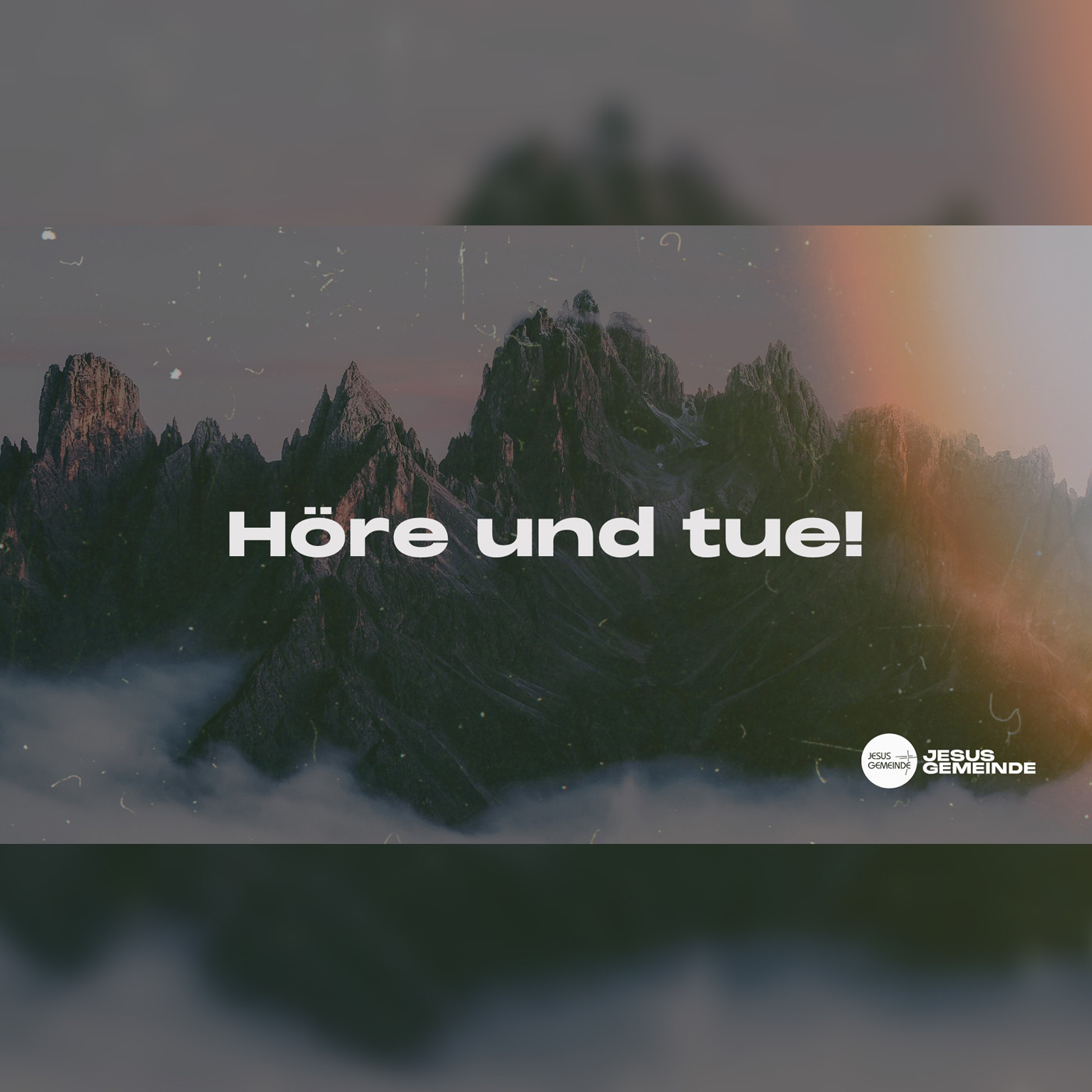 Jesus Gemeinde Dresden | Predigten